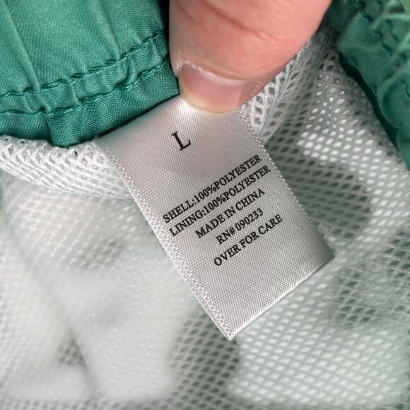 Playboy by Pacsun Swim Trunks Ombre Green Blue Size Large - Picture 6 of 7